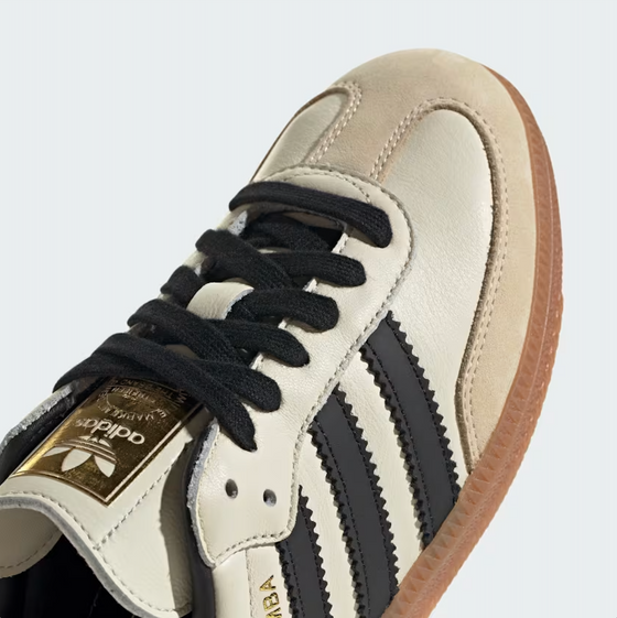 adidas Samba OG Unisex - Cream White/Black/Sand Strata - ID0478
