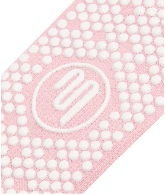 MoveActive Classic Crew Grip Socks - Cupid's Kiss