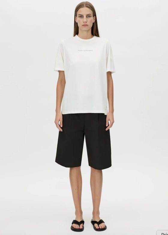 C&M Camilla and Marc Suvero Logo Tee - Soft White