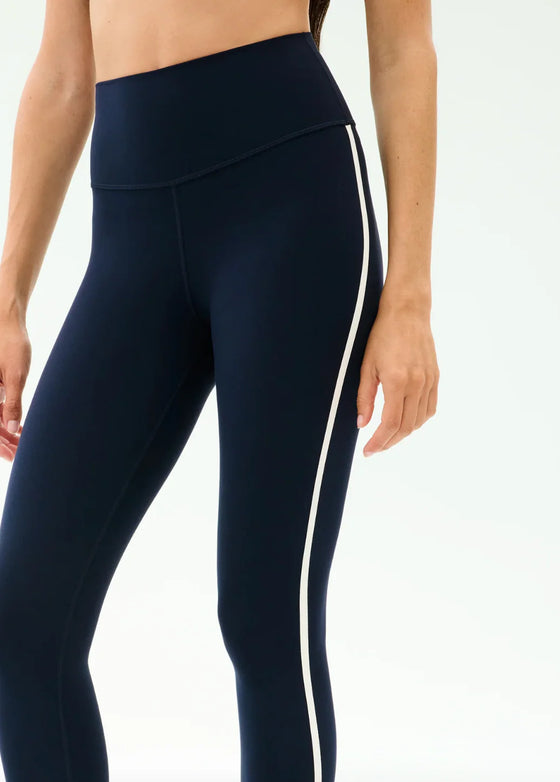 Splits59 Amber Airweight High Waist 7/8 Legging -  Indigo/White