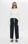 C&M Camilla and Marc Zylus Track Pant - Navy/White