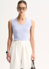 Elka Collective Hayes Knit Top - Pale Blue