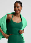 Beyond Yoga Spacedye Slim Racerback Cropped Tank - Legacy Pine Heather