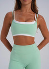 Leelo Double Layer Crop - Tiffany
