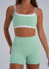 Leelo Sculpt Bike Shorts - Tiffany