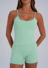 Leelo Sculpt Tank - Tiffany