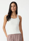 The Upside Victoria Tank - Coconut