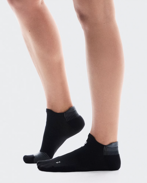 On Running Performance Run Sock Low Unisex - Black/Eclipse