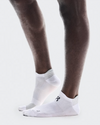 On Running Performance Run Sock Low Unisex - White/Glacier