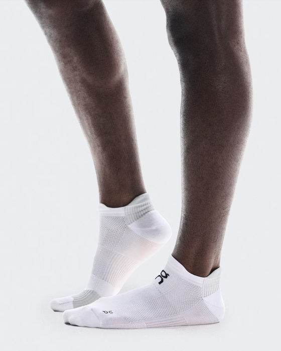 On Running Performance Run Sock Low Unisex - White/Glacier