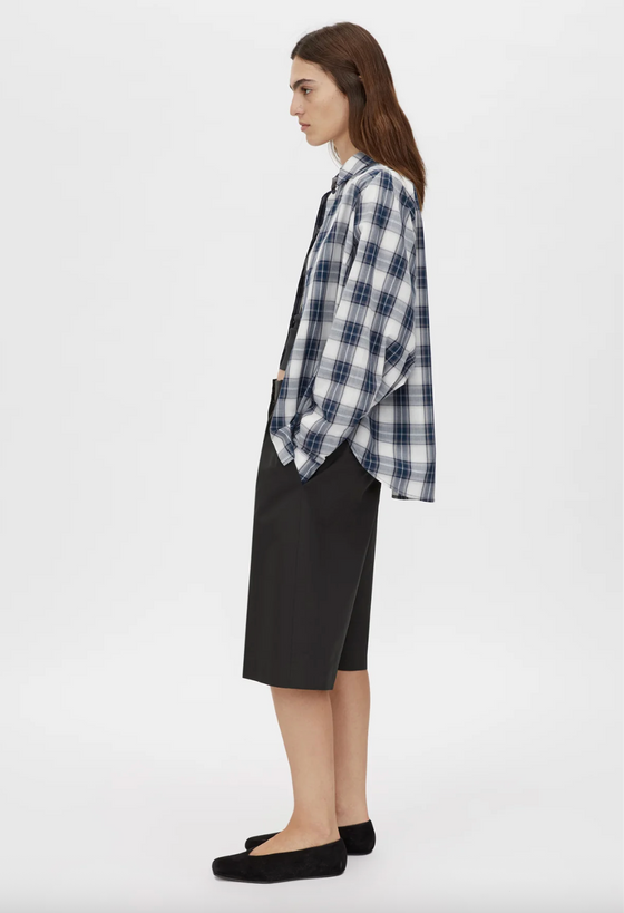 C&M Camilla and Marc Carsten Shirt - Navy Check