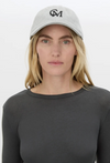 C&M Camilla and Marc Isolde Embroided Logo Cap - GreyMarle/Black