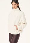 P.E Nation Rotate Quarter Zip - Whisper White