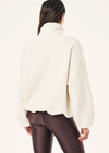 P.E Nation Rotate Quarter Zip - Whisper White