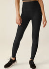 Beyond Yoga Spacedye Vitalize Full Length Leggings - Darkest Night
