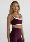 Leelo Double Layer Tank - Cherry Cola