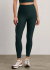 Beyond Yoga Out Of Pocket High Waisted Midi Legging - Dark Ivy Heather