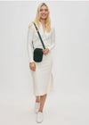 Sol + Selene Divide and Conquer Woven Neoprene - Olive