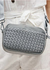 Sol + Selene Inspiration Woven Neoprene Crossbody - Grey
