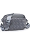 Sol + Selene Inspiration Woven Neoprene Crossbody - Grey