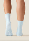 MoveActive Classic Crew Grip Sock - Donut Ice Blue