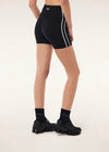 P.E Nation Clarity 5 Inch Bike Short - Black/Whisper White