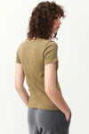 American Vintage Sonoma Round Neck Short Sleeve T-shirt SON28G - Vintage Bush