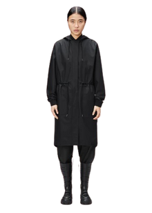  Rains String Parka - Black