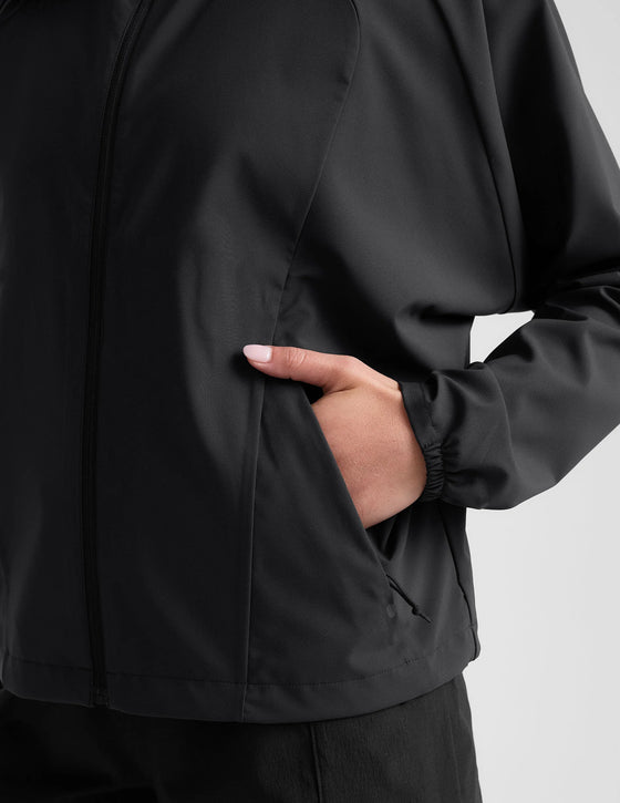 Beyond Yoga Cross Country Packable Jacket - Black