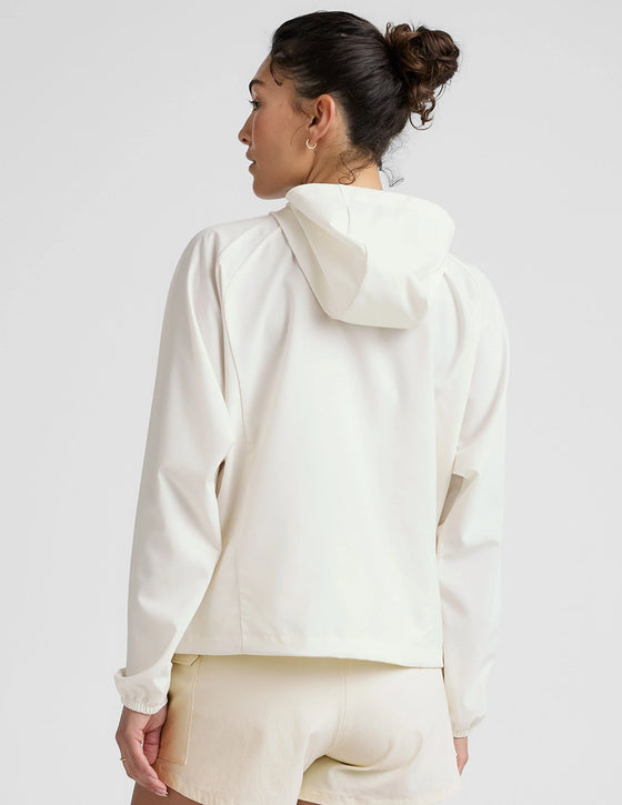 Beyond Yoga Cross Country Packable Jacket - Dove