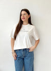C&M Camilla and Marc Grayson Tee - Soft White/Black