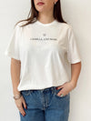 C&M Camilla and Marc Grayson Tee - Soft White/Black