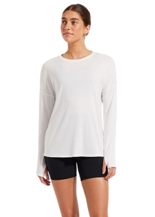  Nimble Essential Long Sleeve - White