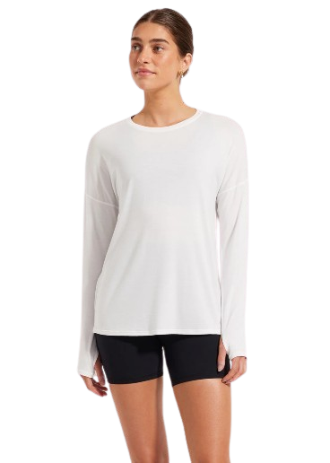 Nimble Essential Long Sleeve - White