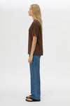 C&M Camilla and Marc Criollo Graphic Tee - Chocolate