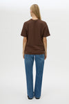 C&M Camilla and Marc Criollo Graphic Tee - Chocolate