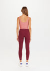 The Upside Peached 25" Midi Pant - Bordeaux