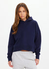 The Upside Byron Embossed Logo Hoodie - Navy