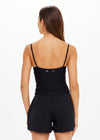The Upside Tani Scoop Tank Top -Black