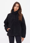 The Upside Harlow Fleece Pullover - Black