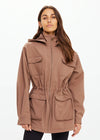 The Upside Freddie Fleece Lined Anorak - Mocha