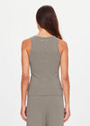 The Upside Bangalow Scoop Tank Top - Washed Sage