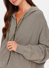 The Upside Jude Crop Hoodie - Washed Sage