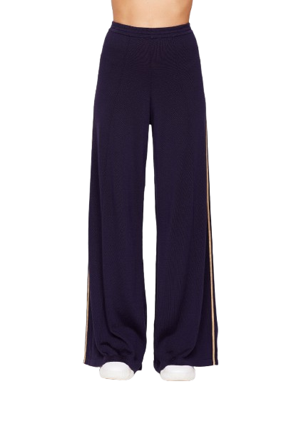 The Upside Greenwich Alight Knit Pant - Navy