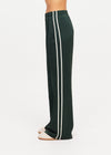 The Upside Marnie Silk Wide Leg Pant - Jungle Green
