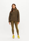 The Upside Harlow Fleece Pullover - Olive