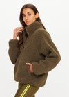 The Upside Harlow Fleece Pullover - Olive