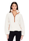 The Upside Harlow Fleece Pullover - Bone
