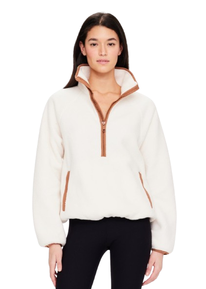The Upside Harlow Fleece Pullover - Bone