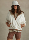 The Upside Harlow Fleece Pullover - Bone